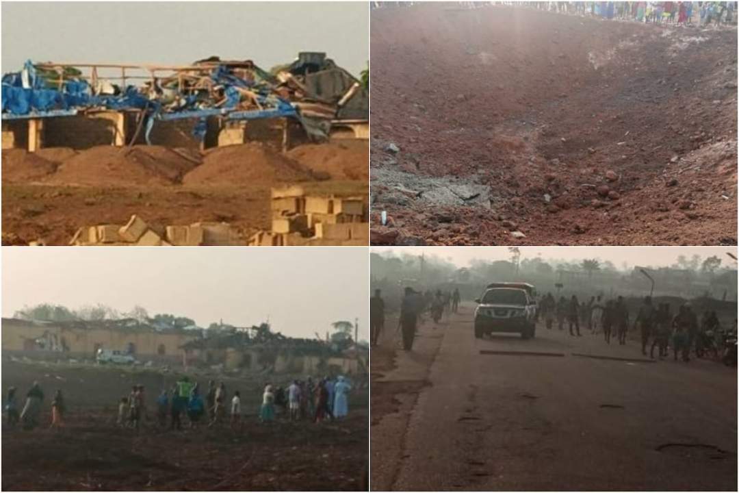 Explosion rocks Akure, 100 houses, schools, churches destroyed