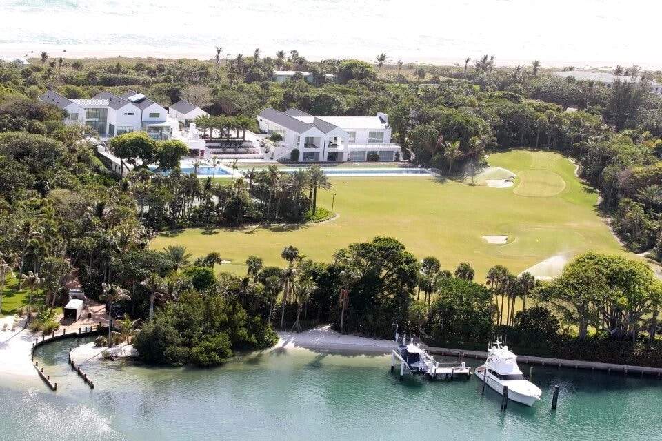 Inside Tiger Woods' £41m Florida home has 4-hole practice area and 100ft swimming pool (photos)