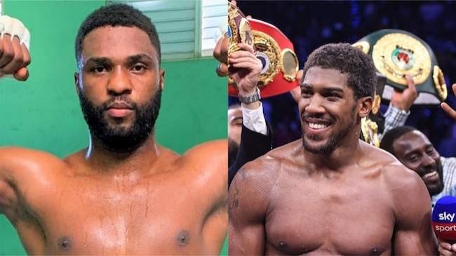 Nigerian boxer challenges Anthony Joshua, says he will beat the world boxing champion