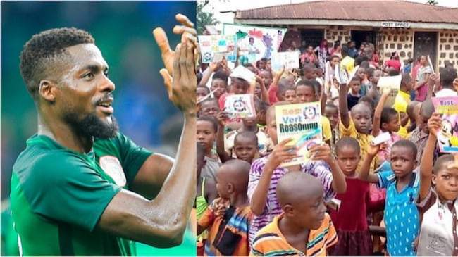 Super Eagles star makes huge donation to children to help them during lockdown