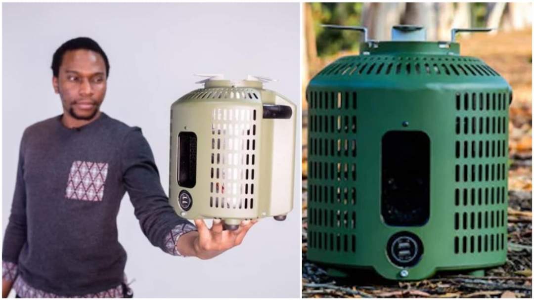 Nigerian man invents stove that can cook food and charge phones (photo)