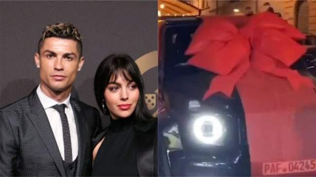 Ronaldo gets stunning birthday gift from 1 of the most beautiful women in the world (video)