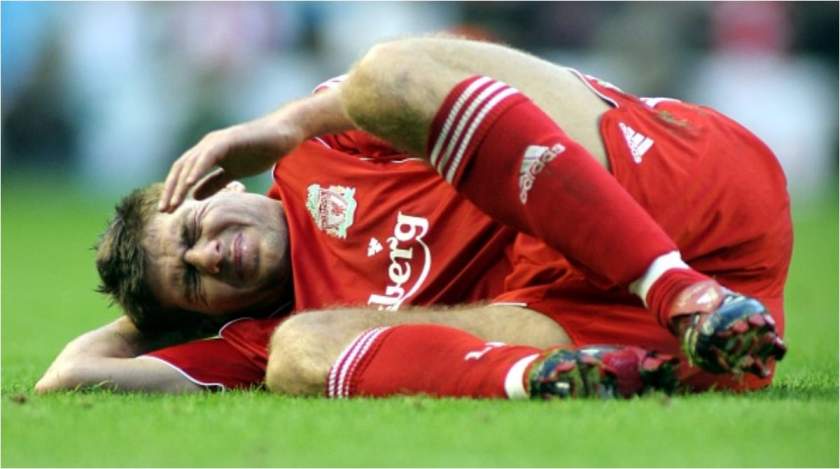 How Gerrard tore his private part during a match that it left Liverpool doctor mentally scared