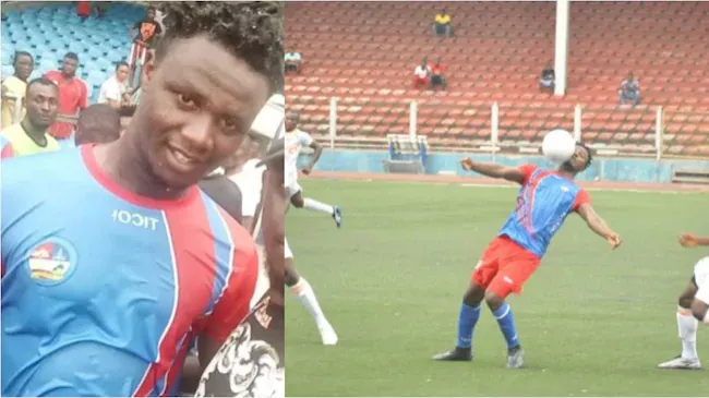 Sad day for football as Nigerian footballer dies after long battle with sickness