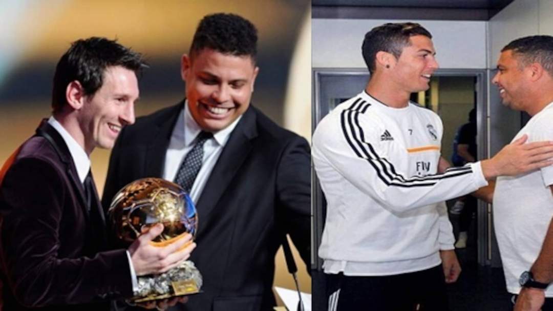 Brazilian Ronaldo shuns himself, names all-time great between Messi and Cristiano Ronaldo