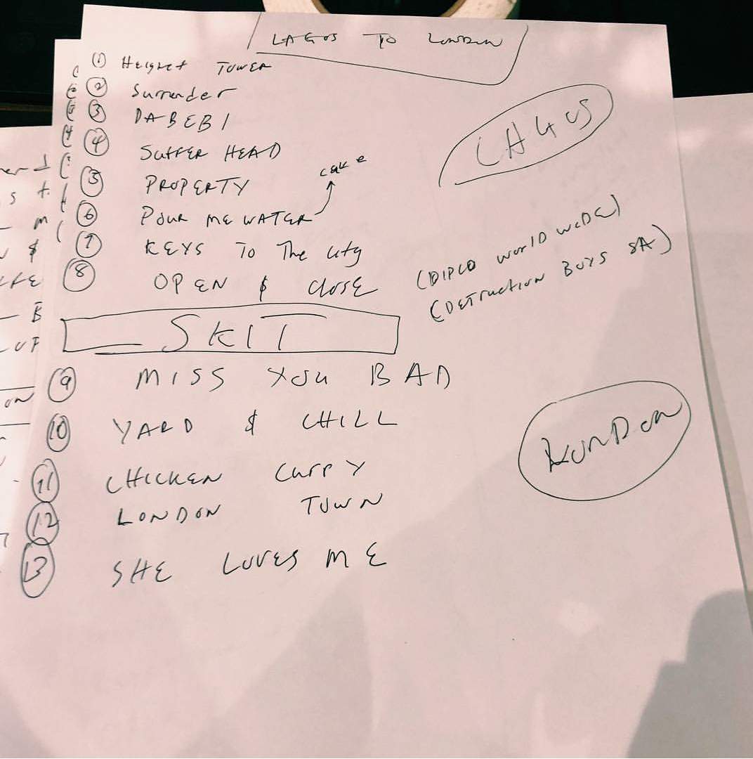Mr Eazi Shares Tracklist For Upcoming Project 'Lagos to London'