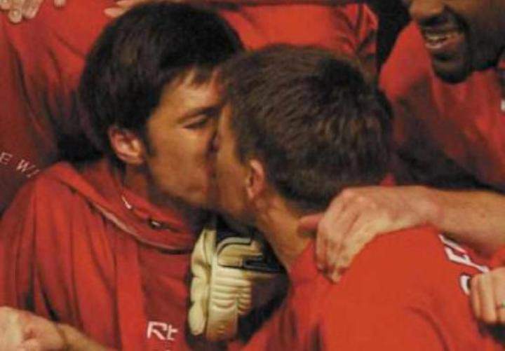 Valentine's Day: Here is Messi and 3 other stars who kissed on the pitch (photos)