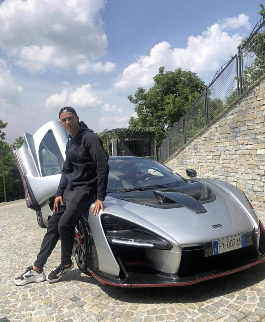 Juventus superstar Cristiano Ronaldo buys new £750,000 McLaren Senna sports-car