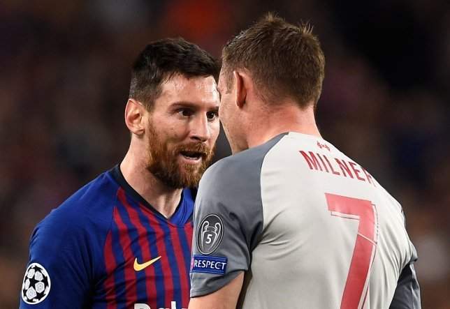 Liverpool star reveals what Messi said to him during Champions League clash with Barcelona