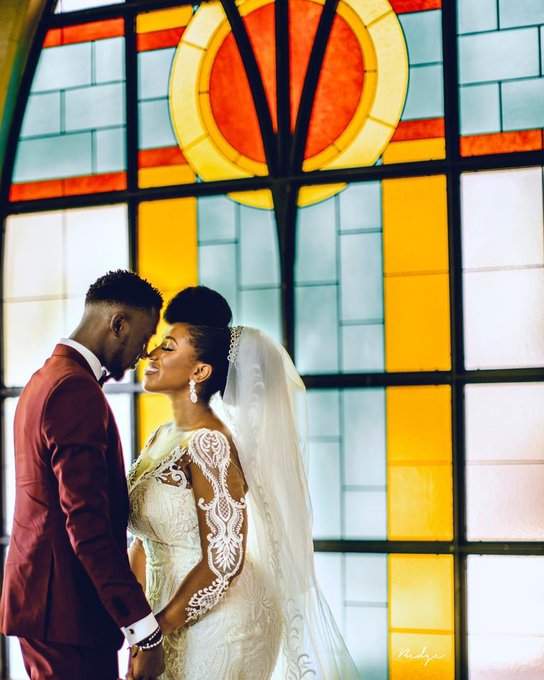 Super Eagles star Ndidi weds girlfriend in big ceremony, makes stunning statement (Photos)