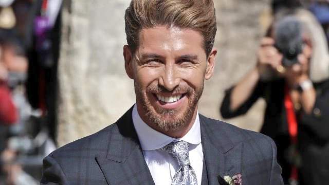 Here's how football stars reacted in Ronaldo's absence during Sergio Ramos wedding (photos)