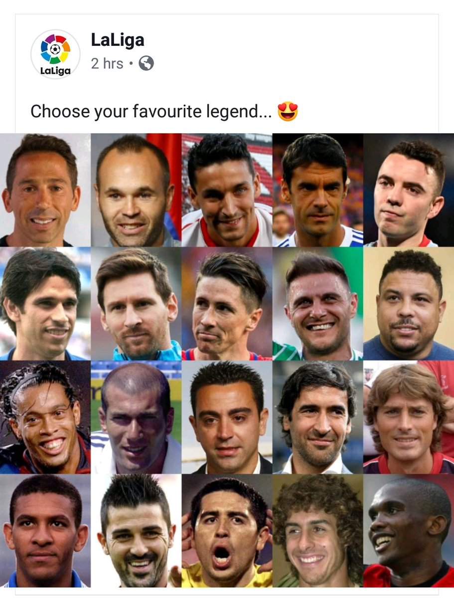 La Liga snub Ronaldo, name Messi, Zidane and 18 others in list of top legends (photo)