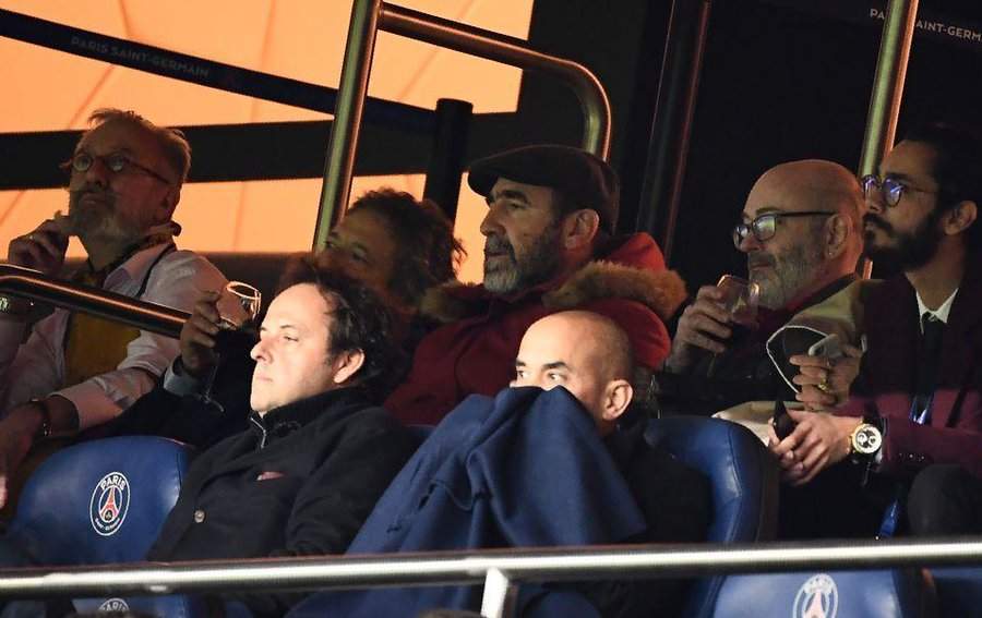 Neymar's father gets involved in a row with Man United legend during Red Devils' Champion League clash with PSG