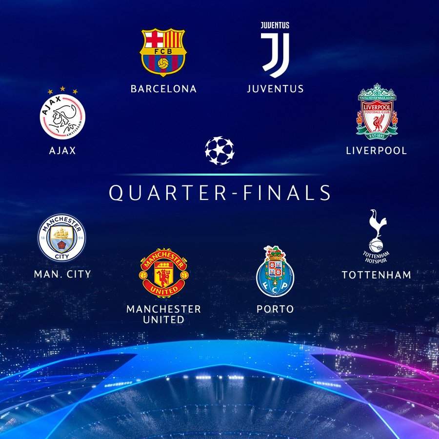 Champions League quarterfinal draw 'leaked' and it is Man City vs Barcelona (see full fixtures