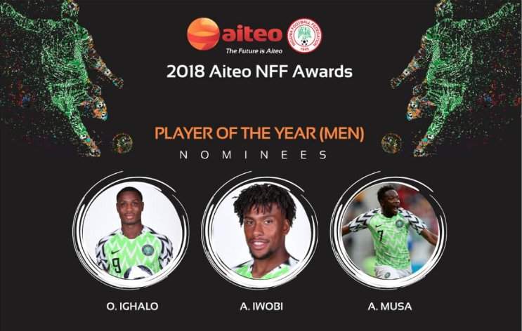 Arsenal star Alex Iwobi to battle Ahmed Musa, 1 other Super Eagles star for prestigious prize