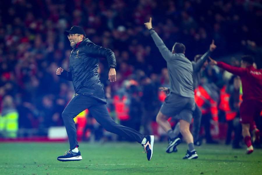 Former Man City star wants Klopp arrested for his shocking celebration after Liverpool's last minute goal against Everton