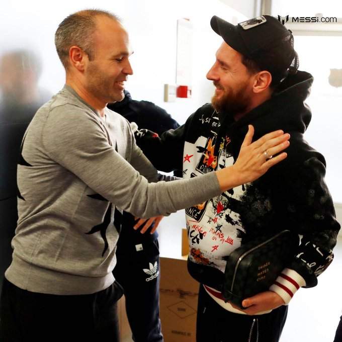 Barcelona legend Iniesta drops epic response to Pele who described Messi as a 1 skill player