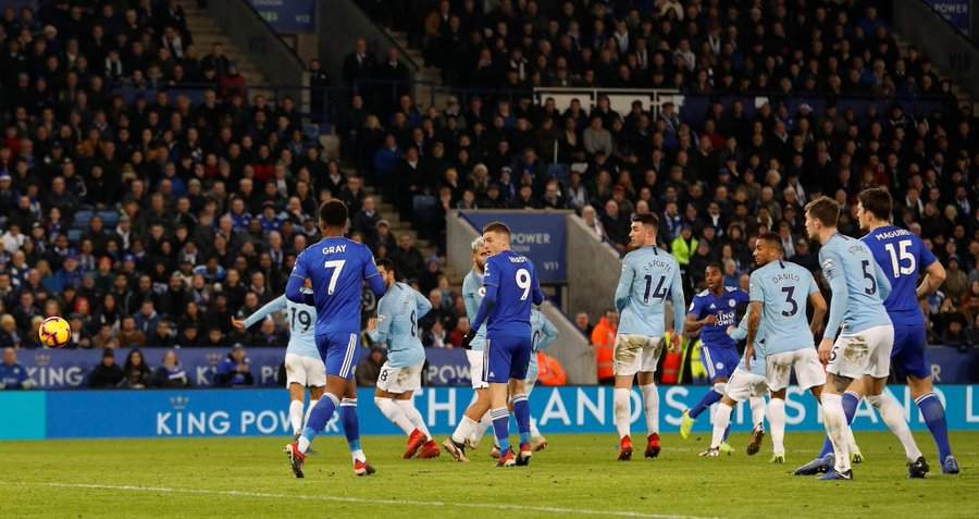 Man City slip to 3rd on EPL table after suffering 3rd league defeat to Leicester City