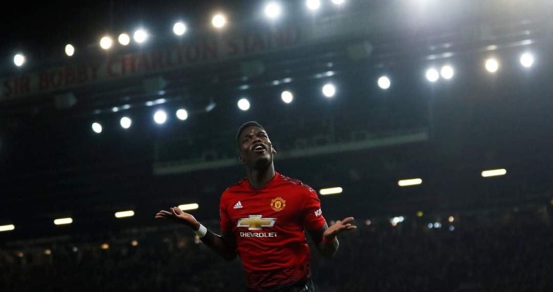 Pogba's brace equals Man United 6-year goal scoring record set by Ex-England striker