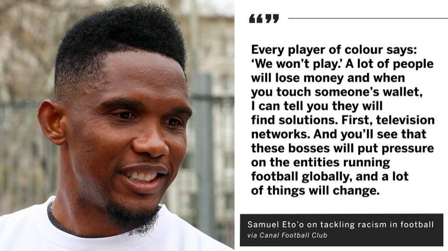 Samuel Eto'o finally opens up on why African coaches fail to get to jobs in Europe