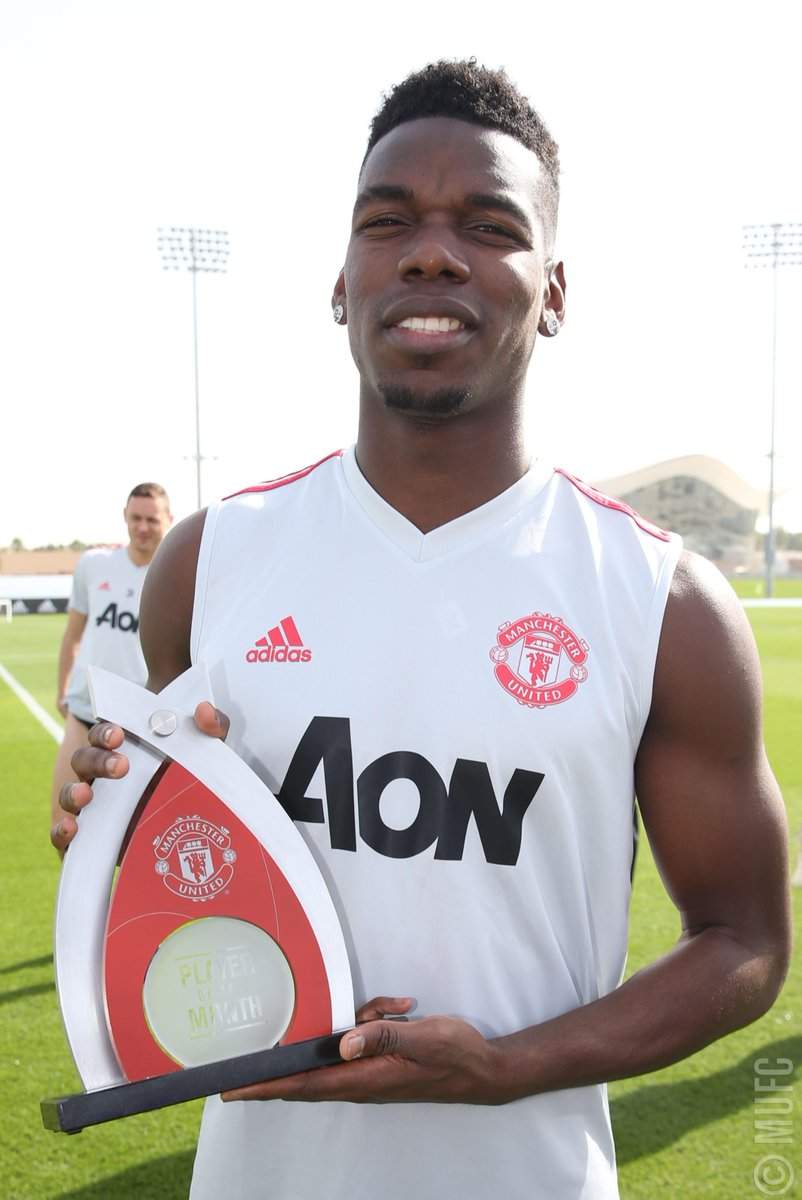 Man United star Paul Pogba emerges winner of 1 prestigious award