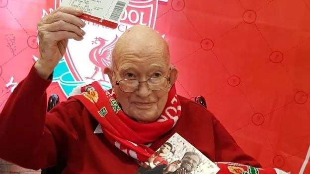 Liverpool boss Klopp sends surprise birthday package to a fan who turns 104 this month (Photo)