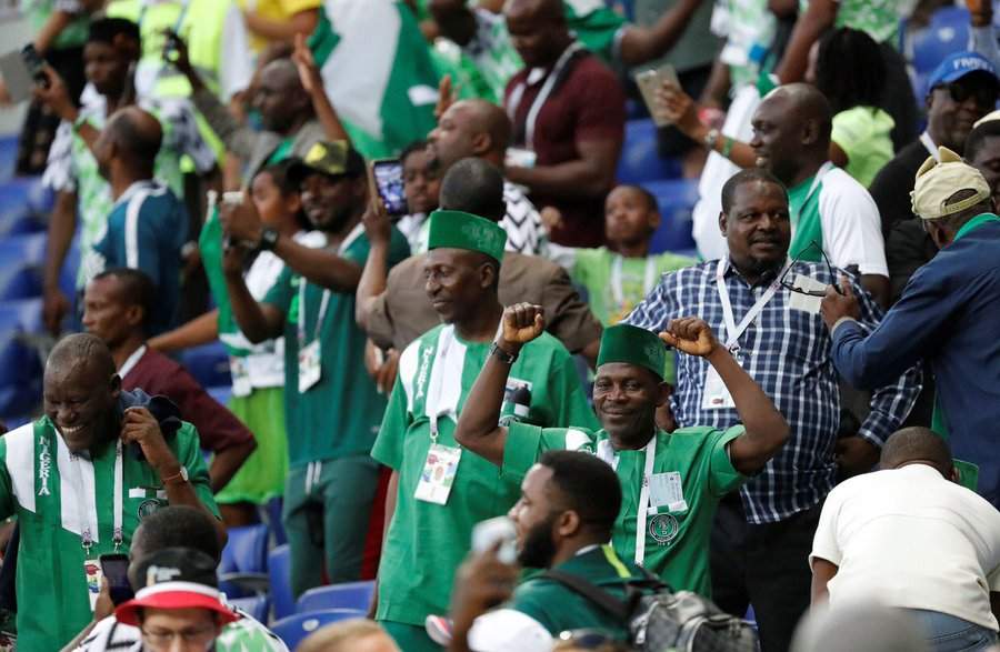 Checkout the number of Nigerian fans still in Russia 6 months after 2018 World Cup (Photo)