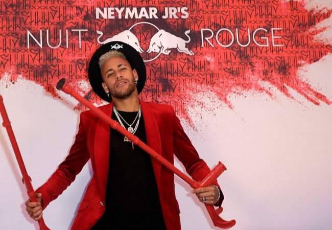 PSG stars celebrate Neymar's 27th birthday anniversary in style with a touch of red (photos)