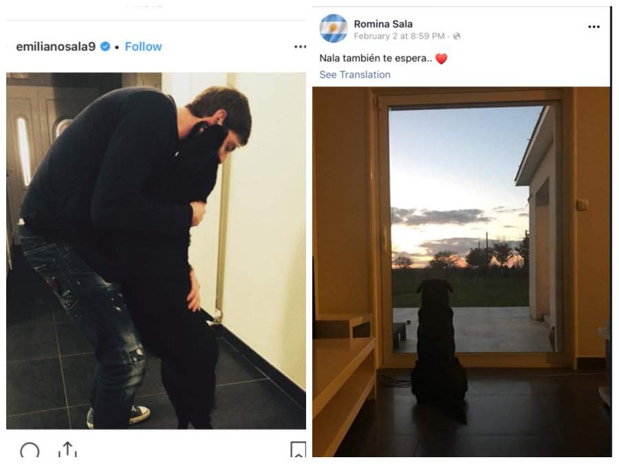 Breaking: Emiliano Sala's sister posts heartbreaking image on social media (Photos)