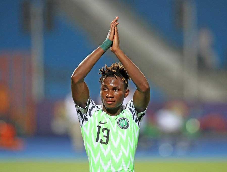 Super Eagles star Chukwueze sets 1 new record at AFCON 2019 after scoring vs South Africa