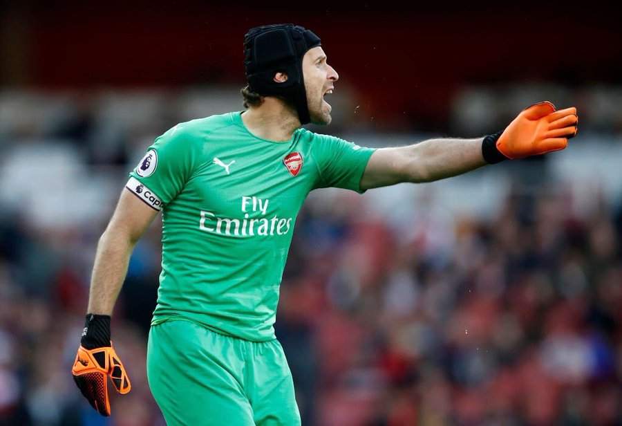 Arsenal goalkeeper Petr Cech throws jibe at former Gunners boss Arsene Wenger