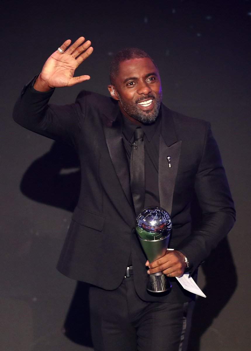 How Idris Elba dissed Ronaldo, Messi after missing the 2018 FIFA The Best awards