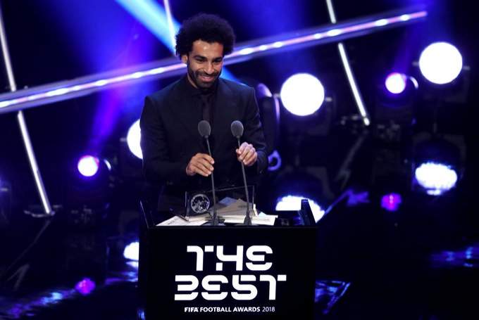 Liverpool star Mohamed Salah beats Ronaldo, Messi, 7 others to win FIFA best goal of the season(see list)