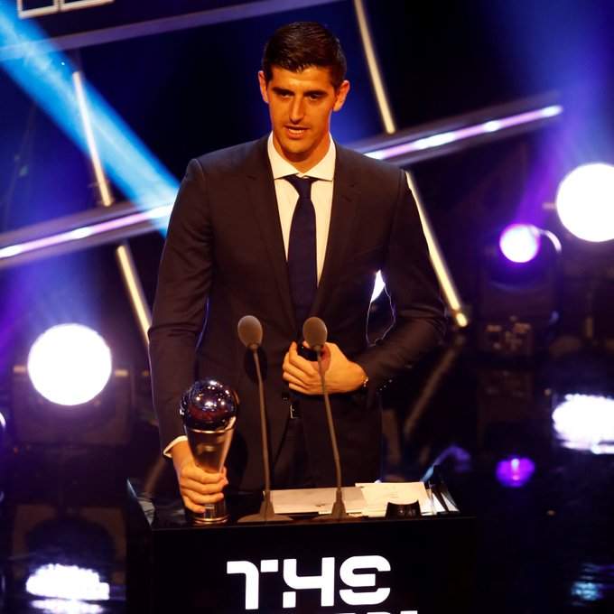 Courtois emerges Best FIFA Goalkeeper as Thy claims Fair Play prize
