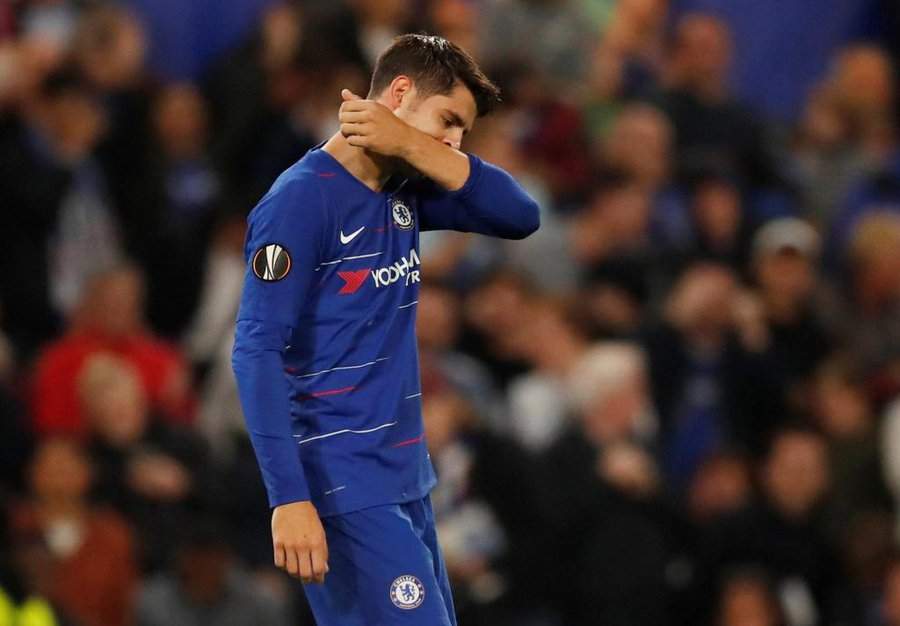 Bad news for Alvaro Morata as Chelsea boss Maurizio Sarri targets new striker in January