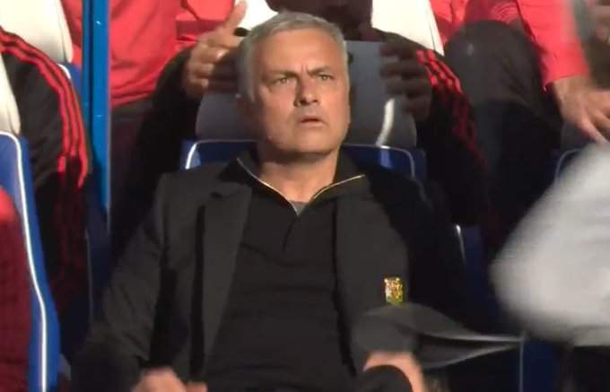 See how Jose Mourinho was provoked to anger in his side's 2-2 draw against Chelsea