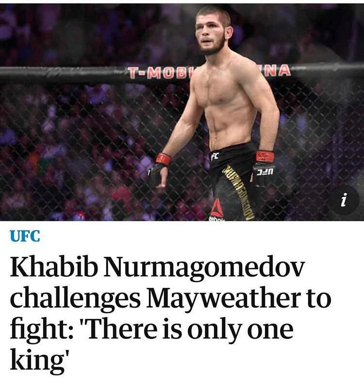 Floyd Mayweather reveals what MMA fighter Khabib Nurmagomedov must show him before accepting his challenge