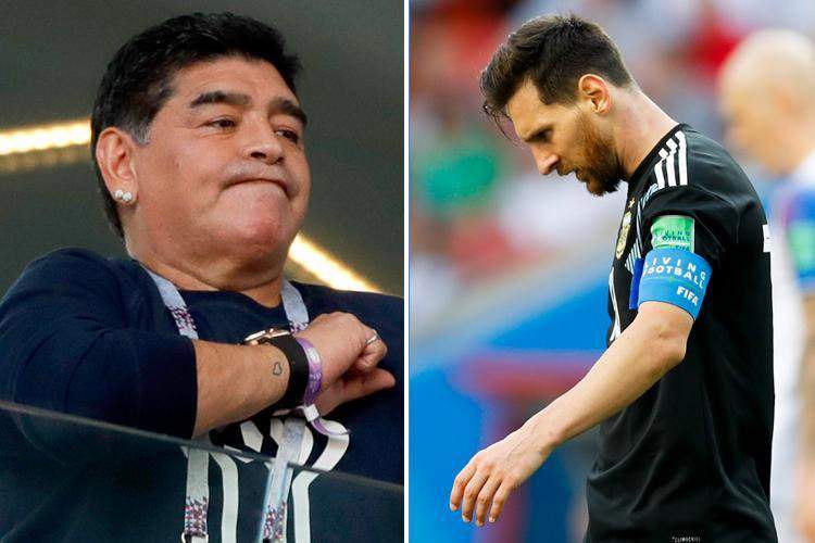 Barcelona finally replies Diego Maradona after damaging statement against Lionel Messi