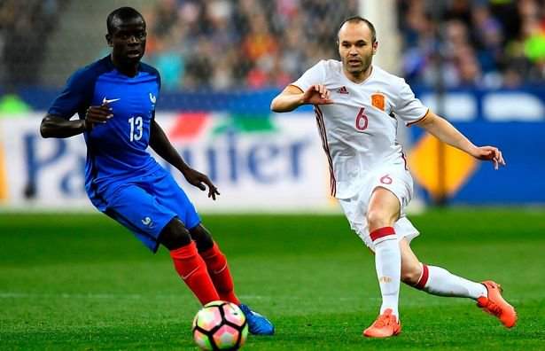 Barcelona legend Iniesta names the only Chelsea star he wants to play with and it is not Hazard