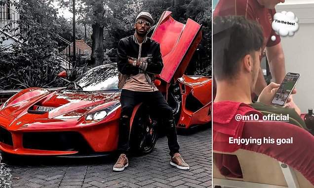 Benzema, Ronaldo top list of footballers with the best sports cars (photos)