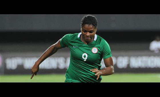 3 Super Falcons stars who are in the race to win Golden Boot award at 2018 AWCON tourney (Photos)