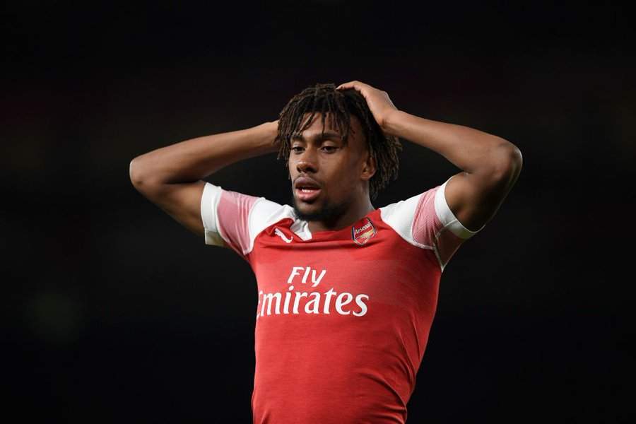 Unai Emery sends important message to Iwobi after his impressive performance in Arsenal's draw against Liverpool