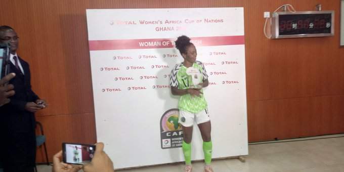 3 Super Falcons stars who are in the race to win Golden Boot award at 2018 AWCON tourney (Photos)