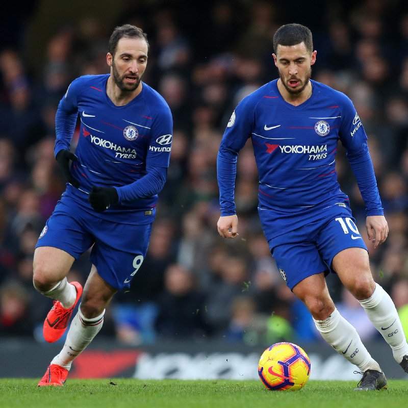 Hazard reveals urgent secret about Gonzalo Higuain after win over Huddersfield