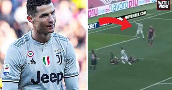 Fans hit back at Ronaldo after making angry gesture during Juventus match against Bologna