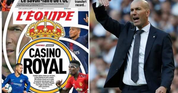 Real Madrid hand Zidane £425m to sign 3 top players in the summer and Hazard is 1 of them