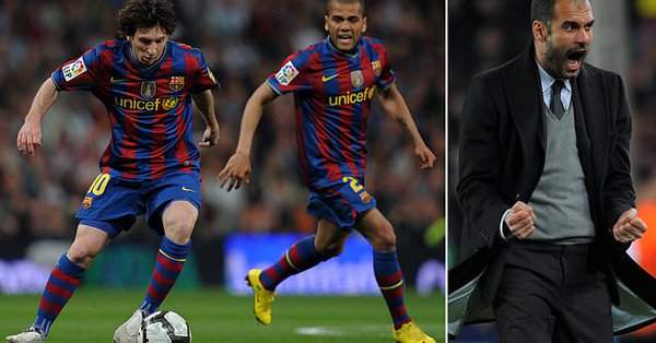 Alves reveals 1 reason he disobeyed Guardiola's tactical instructions at Barcelona