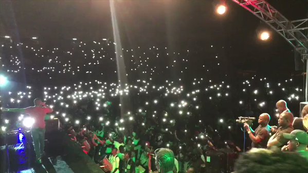 Davido shuts down Mali with massive crowd attendance (Photo/Video)