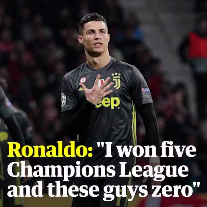 Atletico Madrid chief Cerezo attacks Cristiano Ronaldo after Champions League win