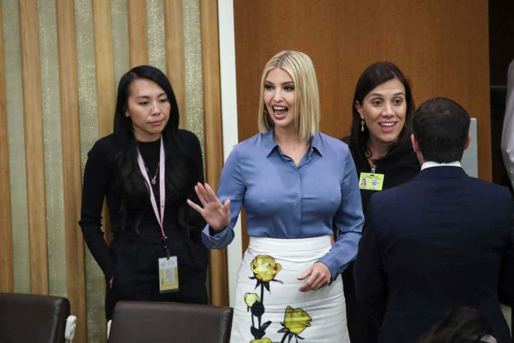 Ivanka Trump's Bra-less Outfit At UNGA Grabs World Attention (Photos)